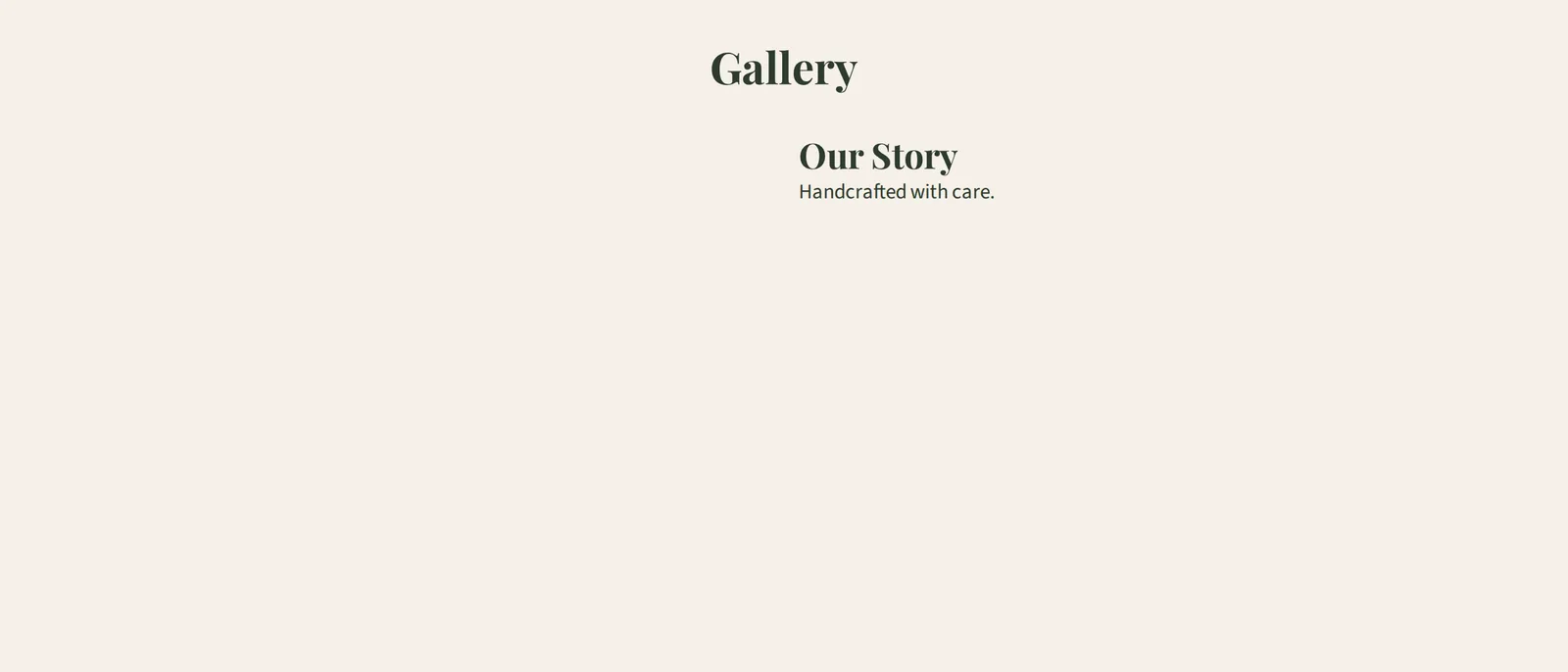 Live demo — Collage on storefront